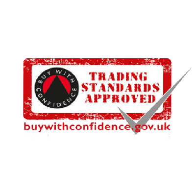 buy with confidence, trading standards approved trade body logo