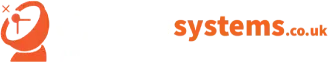 Digital TV systems Logo white