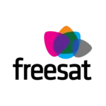 freesat logo black Freesat brand logo